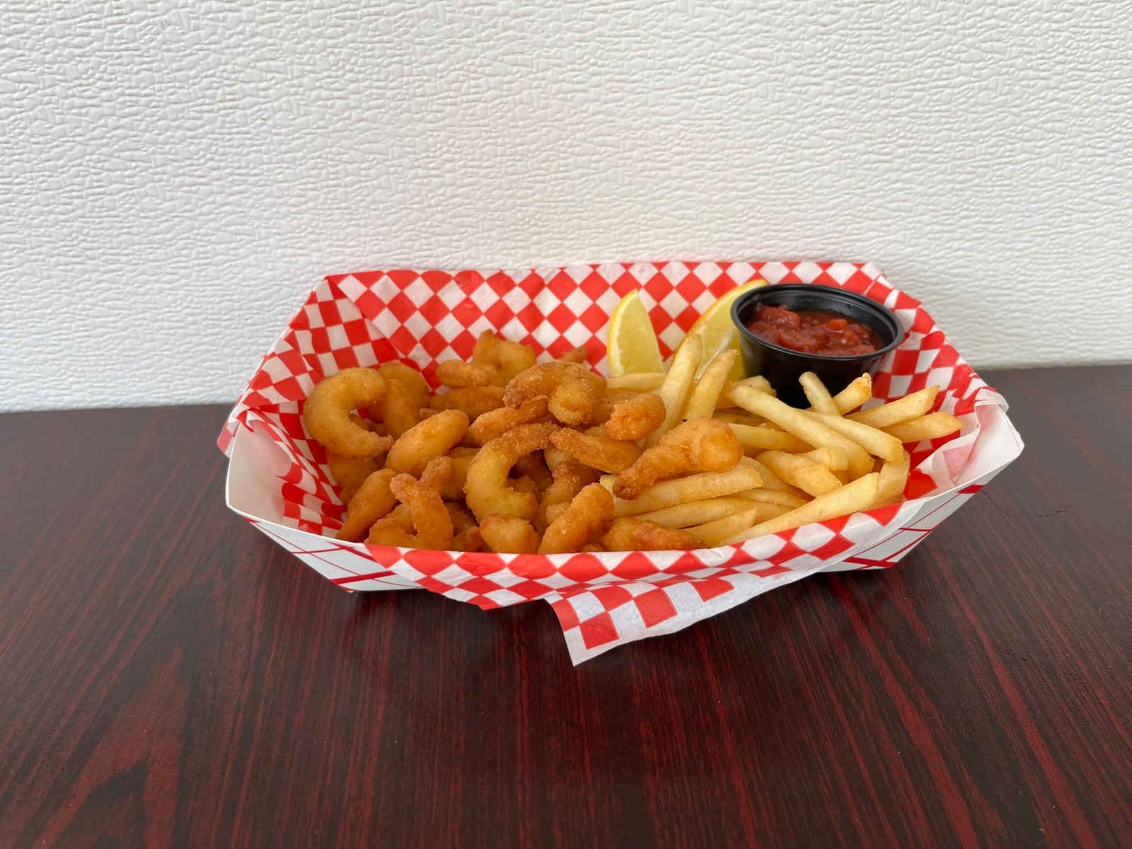 Fried shrimp basket